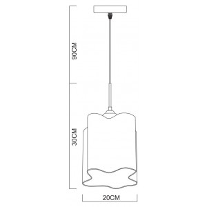 Подвесной светильник Arte Lamp Serenata A3458SP-1AB