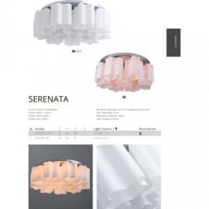 Потолочная люстра Arte Lamp Serenata A3479PL-9CC Потолочная люстра Arte Lamp Serenata A3479PL-9CC