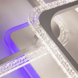 Потолочная светодиодная люстра с ПДУ Arte Lamp Splash A2534PL-90WH