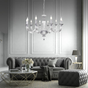 Подвесная люстра с управлением по Wi-Fi Bogates Olenna 338/10 Strotskis Smart (318/10) (a054137)