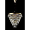 Подвесная люстра Crystal Lux Abigal SP-PL15 D620 GOLD/TRANSPARENT