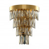 Бра Crystal Lux ABIGAIL ABIGAIL AP3 GOLD/AMBER