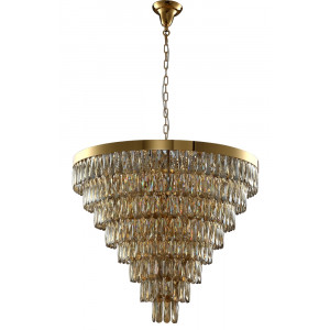 Подвесная люстра Crystal Lux ABIGAIL ABIGAIL SP22 D820 GOLD/AMBER (0010/322)