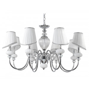 Подвесная люстра Crystal Lux Alma White SP-PL8