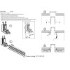 Внешний соединитель угловой для встраиваемого магнитного шинопровода Space Crystal Lux CLT 0.113 CLT 0.223 03 BL