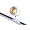 Однофазный светильник для трека Crystal Lux CLT 0.31 009 WH-GO