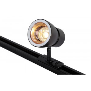 Однофазный светильник для трека Crystal Lux CLT 0.31 009 BL-GO