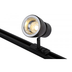 Однофазный светильник для трека Crystal Lux CLT 0.31 009 BL-CH