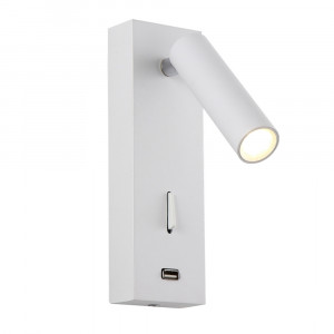 Настенный светильник Crystal Lux CLT 210W USB WH