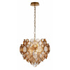 Подвесной светильник Crystal Lux Deseo SP6 D460 Gold (1560/206)