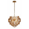 Подвесной светильник Crystal Lux Deseo SP6 D460 Gold (1560/206)