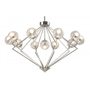 Подвесная люстра Crystal Lux Fabricio SP11 CHROME/TRANSPARENTE (0550/311)