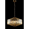 Подвесной светильник Fiesta Crystal Lux FIESTA SP5 BRASS/TRANSPARENTE